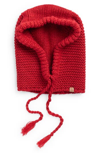 Area Stars Knit Snood With String In Red