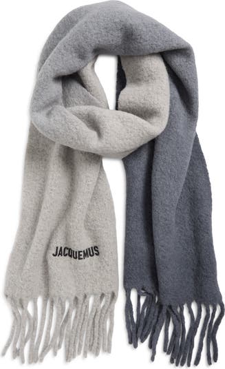 Jacquemus L'écharpe Moisson Alpaca Blend Fringe Scarf | Nordstrom