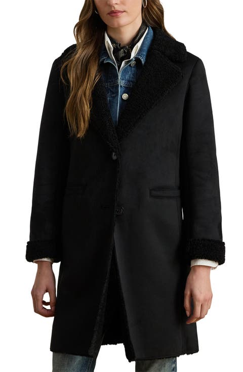 Faux Shearling Coat