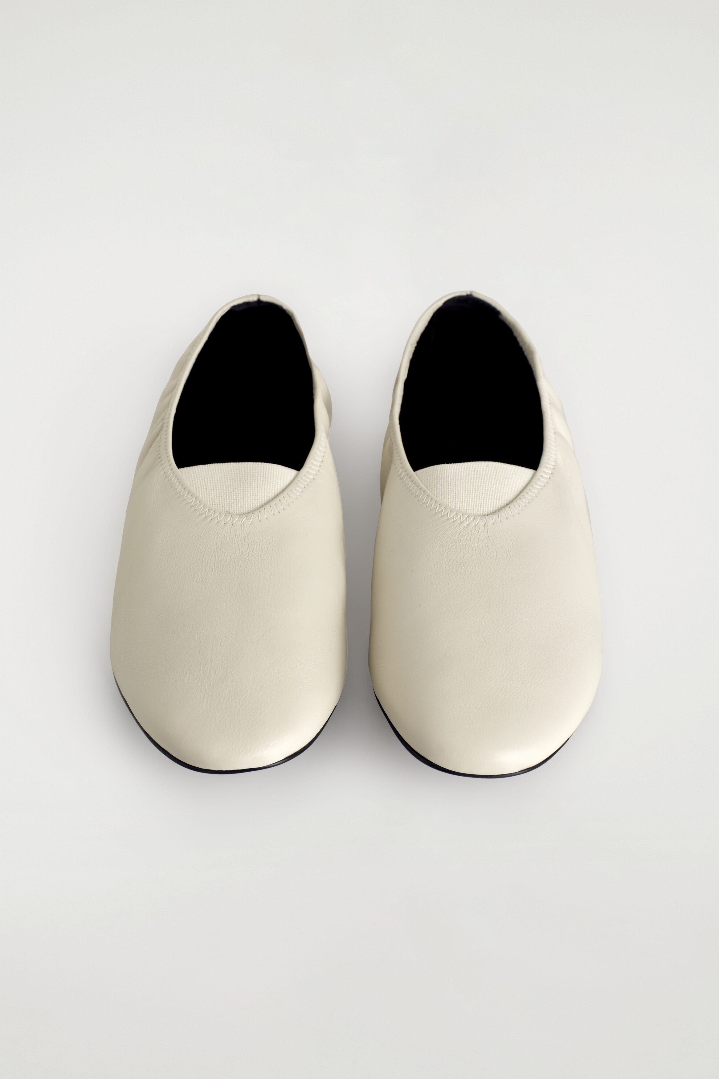 Soft Ballerina Pumps, Alternate, color, IVORY