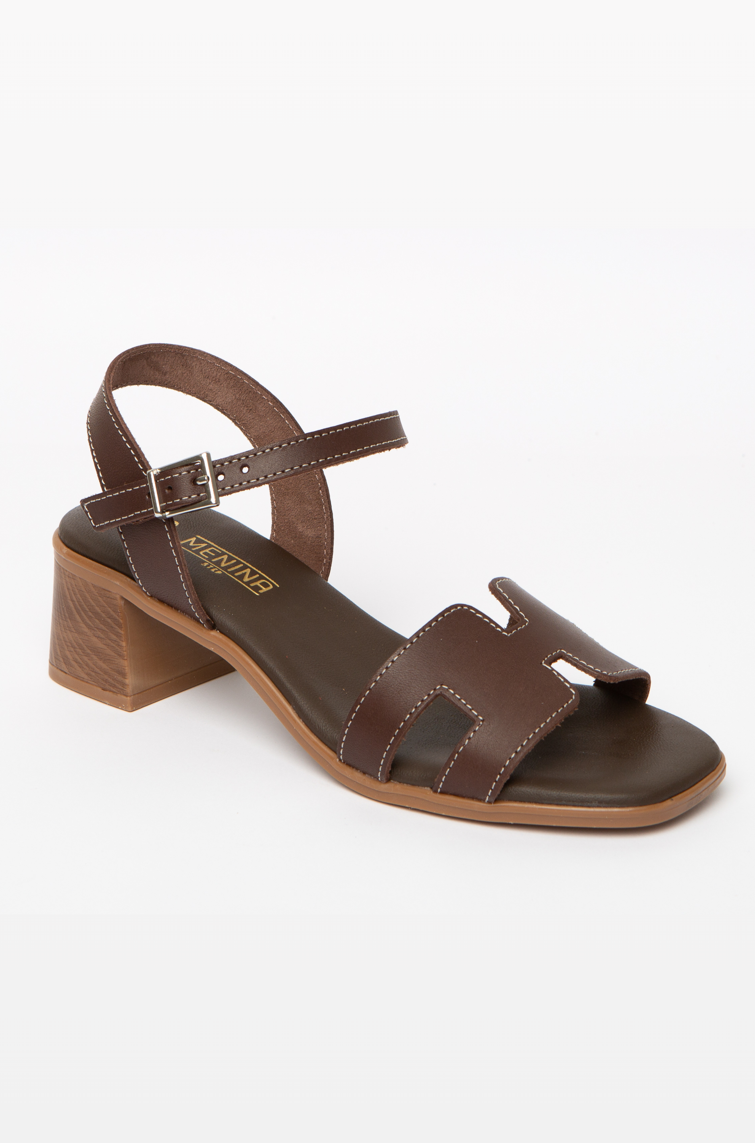 Siena Flat Sandal, Alternate, color, Chocolate