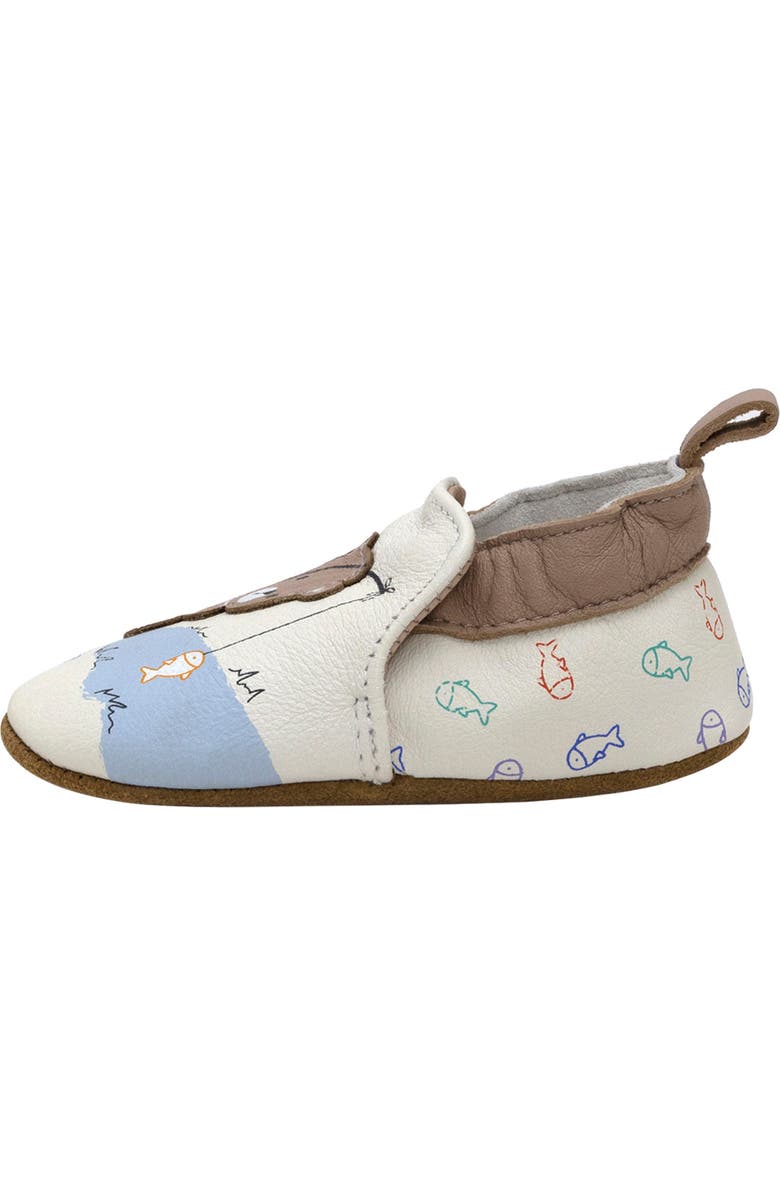 Robeez<sup>®</sup> Great Catch Crib Shoe, Alternate, color,