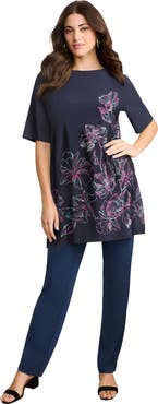 Roaman's Printed Tunic