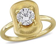 Julianna B. Lab Grown Diamond Solitaire Puffed Ring 14k