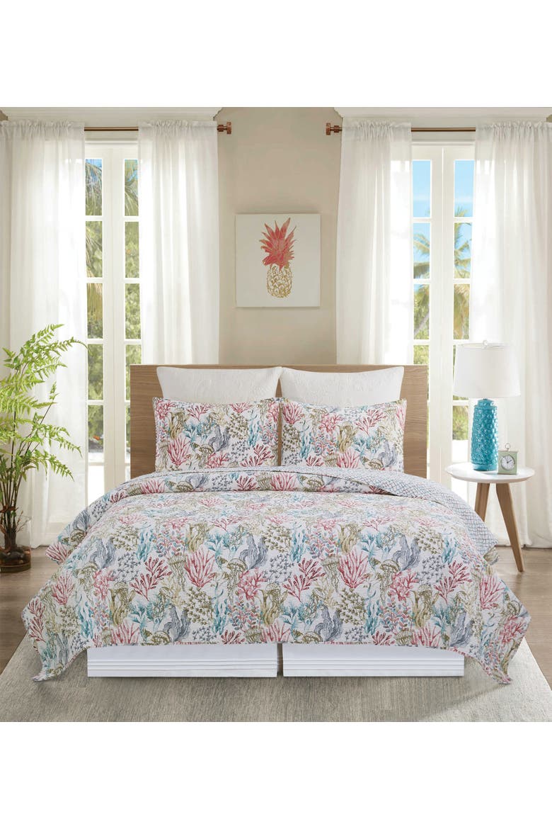 Delphina Reef Standard Sham, Alternate, color, Pink