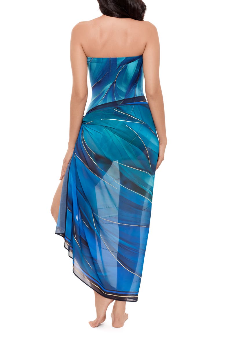 Maldiva Cover-Up Pareo, Alternate, color, BLUE MULTI