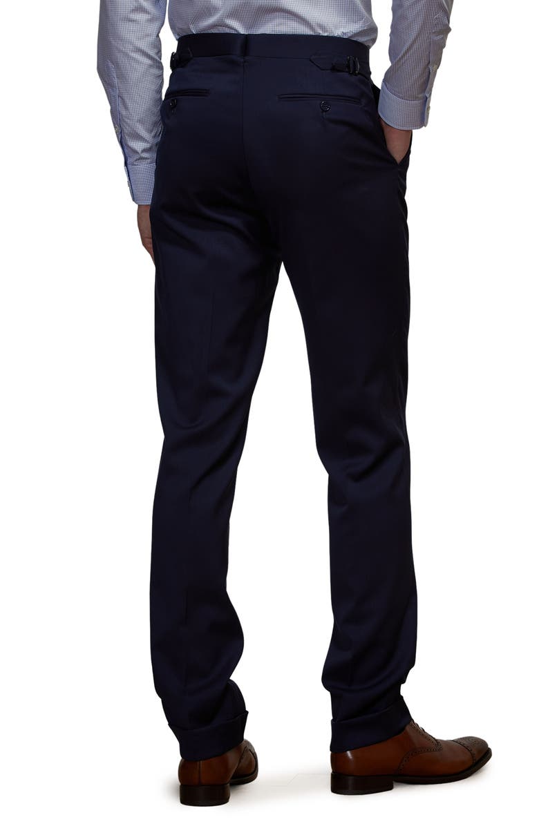 Ralph Lauren Purple Label Gregory Hand Tailored Wool Serge Suit, Alternate, color, Classic Navy