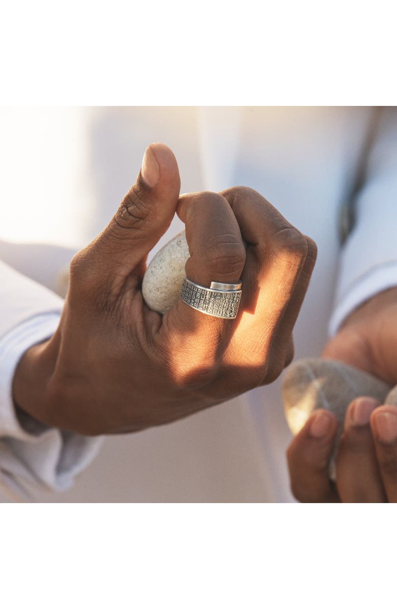 LOUPN For the People Ring, Alternate, color, Silver