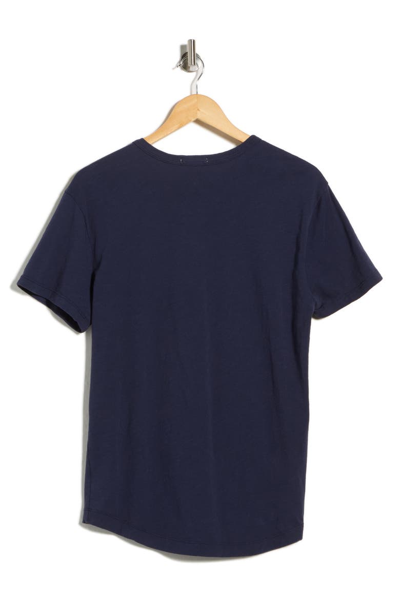 BUCK MASON Slub Cotton T-Shirt, Alternate, color, Midnight