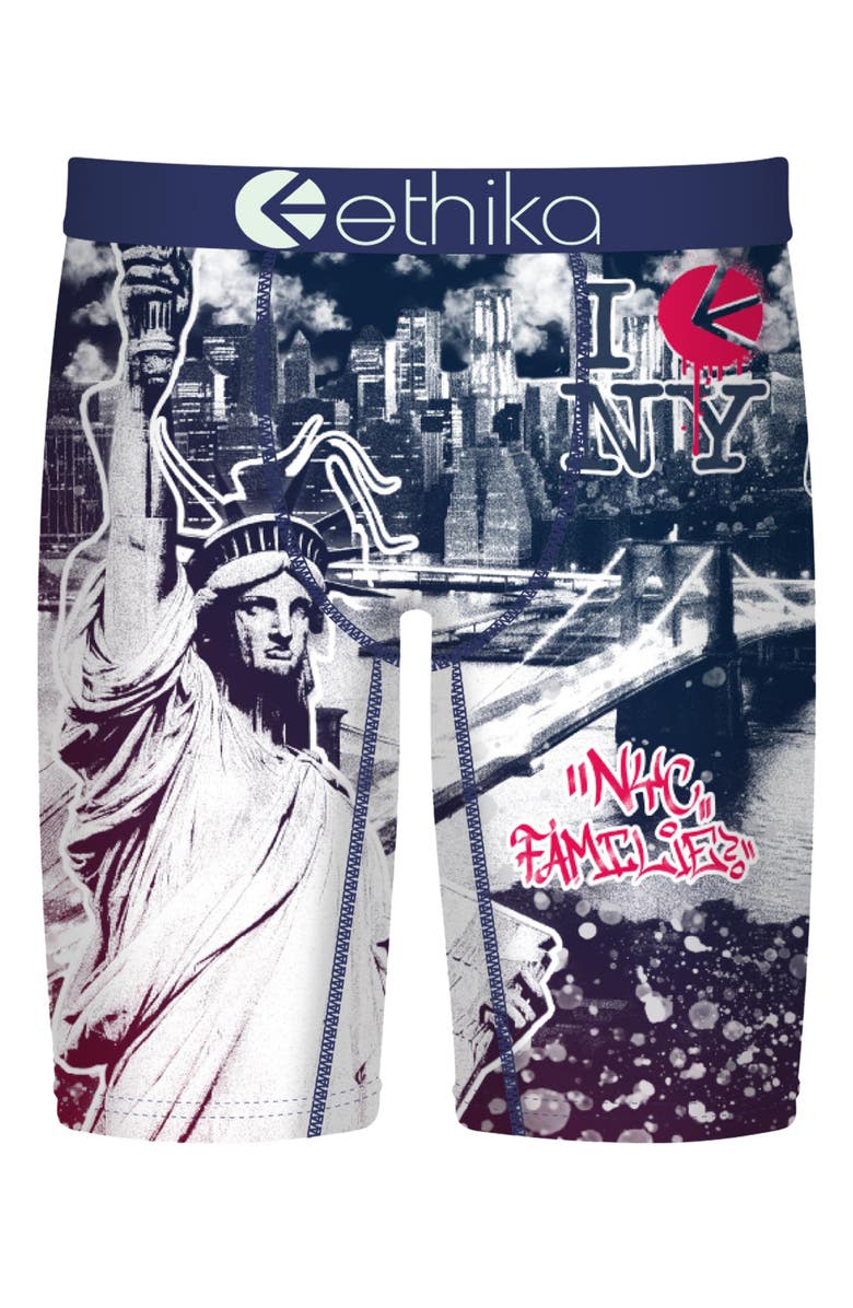 Ethika Kids' New City Boxer Briefs, Main, color, Blue