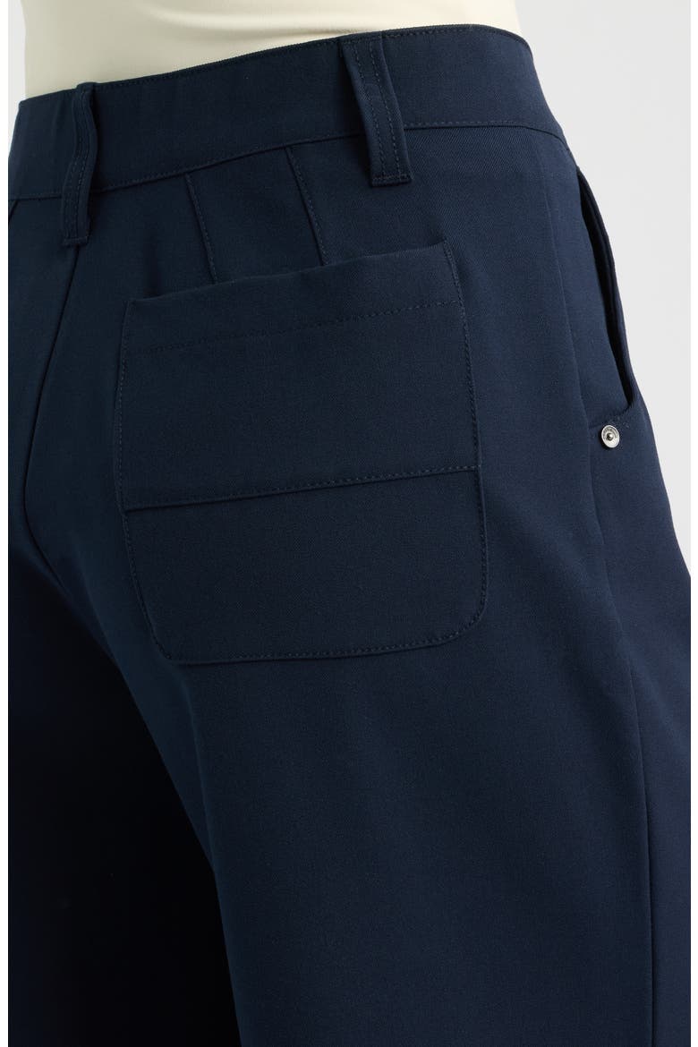 Whitney Skyrise Flat Front Wide Leg Pants, Alternate, color, ULTRA NAVY