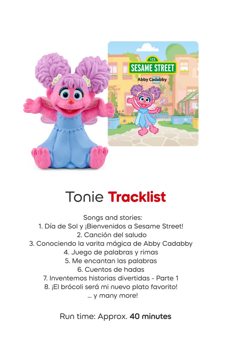 tonies Toniebox 2 & 3-Pack Spanish Sesame Street Characters Bundle, Alternate, color, 