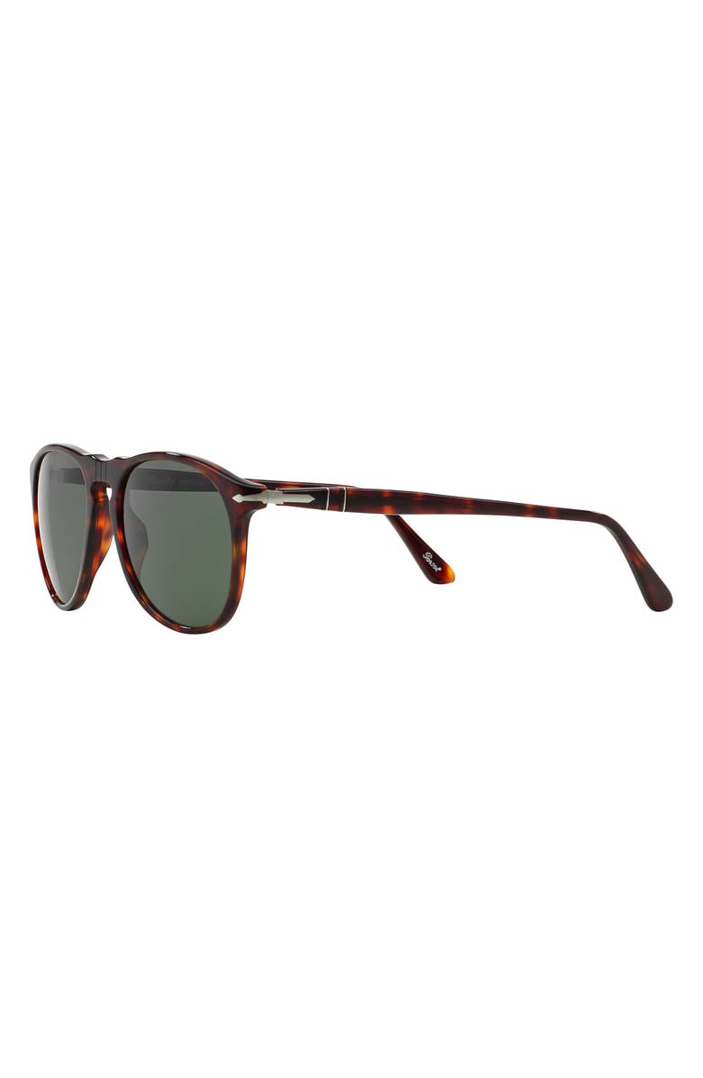 Persol 55mm Pilot Sunglasses, Alternate, color, Havana