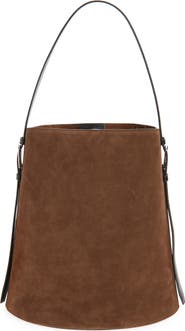 Coperni Ergonomic Suede Bucket Bag