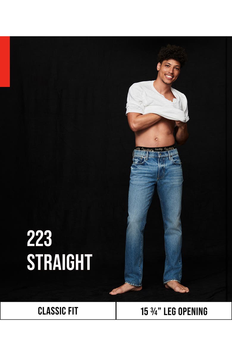 Lucky Brand CoolMax<sup>®</sup> 223 Straight Leg Jeans, Alternate, color, Hula