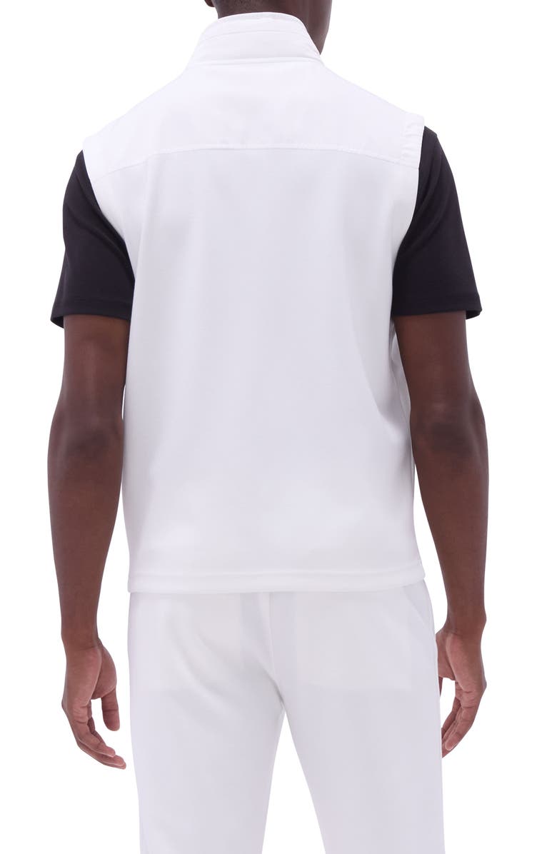 Bugatchi Soft Touch Knit Vest, Alternate, color, Chalk