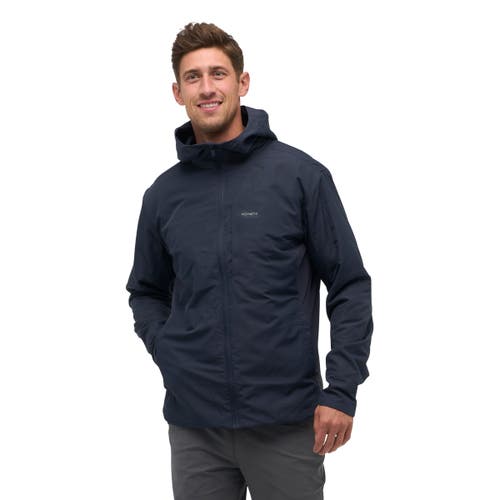 Nomatic Outset Hooded Water Resistant Travel Jacket In Navy
