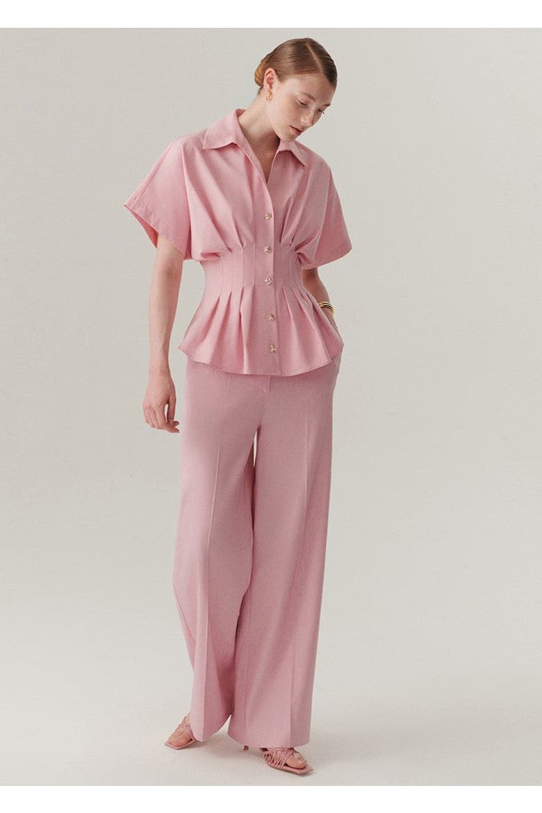 Georgia Blouse, Alternate, color, PINK