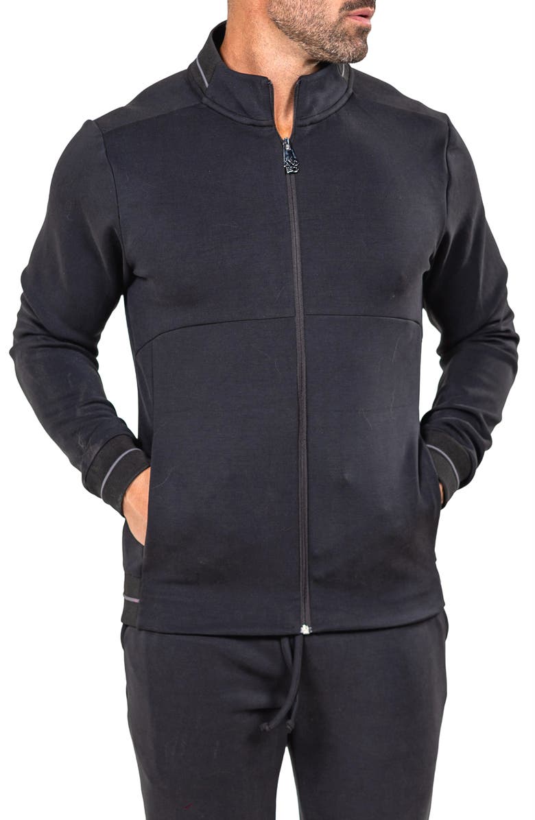 Maceoo Marthyr0005 Black Zip Sweatshirt, Alternate, color, Black