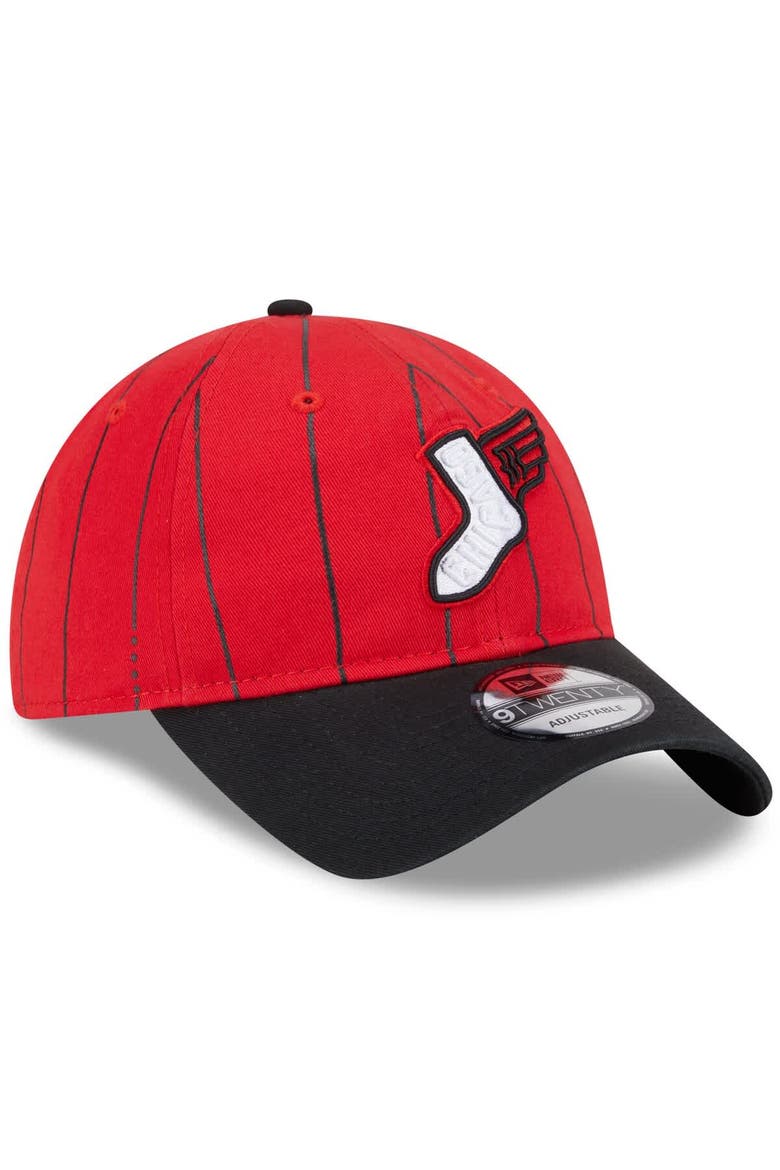Men's New Era Red/Black Chicago White Sox 2025 City Connect 9TWENTY Adjustable Hat, Alternate, color, Red