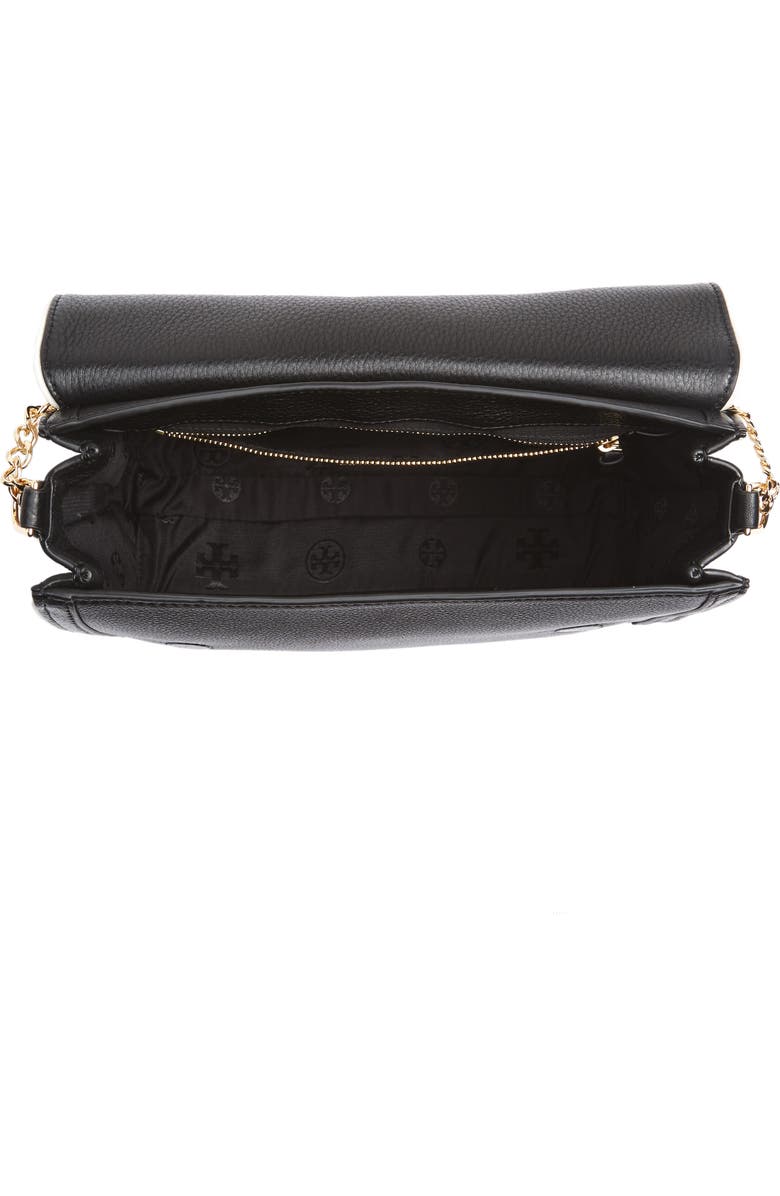 Tory Burch Large Duet Leather Shoulder Bag, Alternate, color,