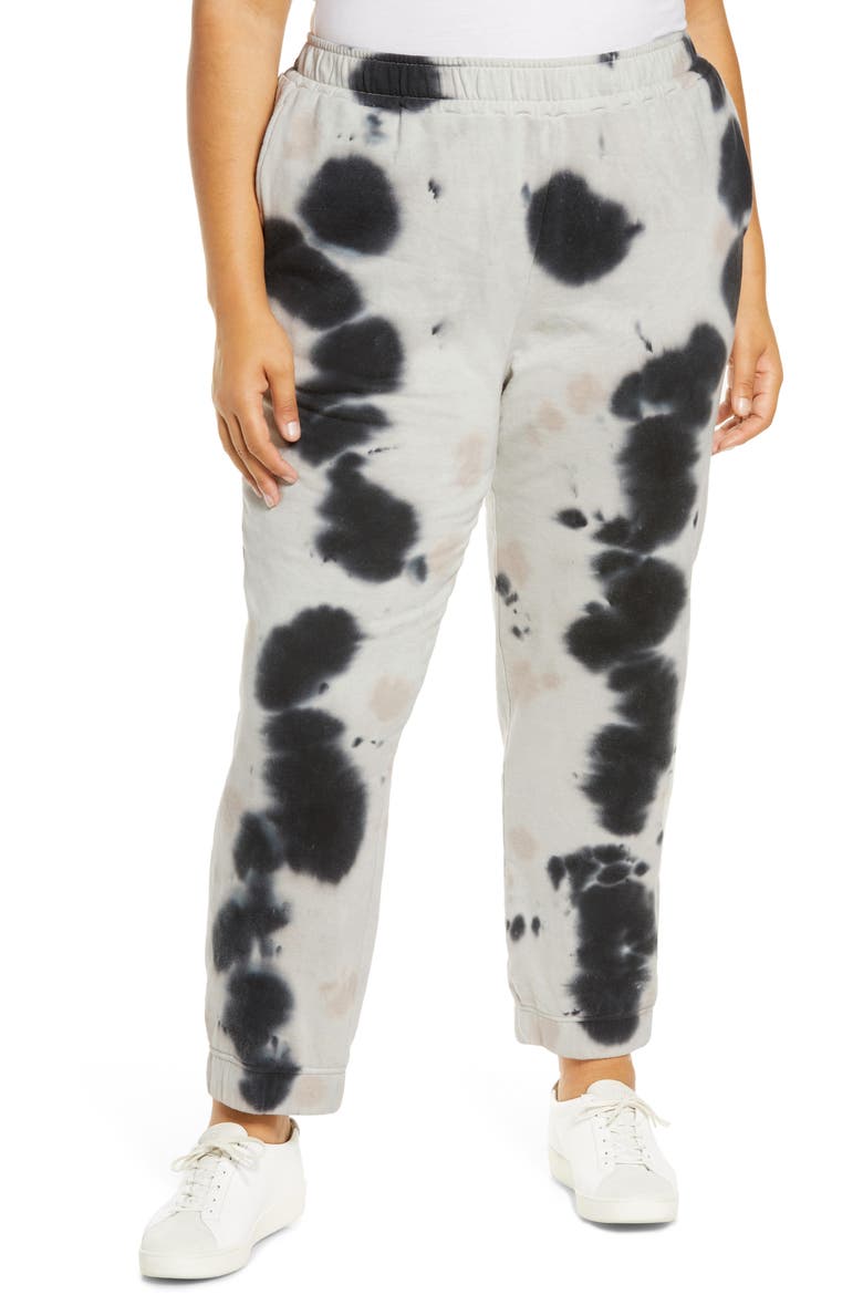 Wasson Tie Dye Pants, Main, color, BLUSH/ NOIR TIE DYE