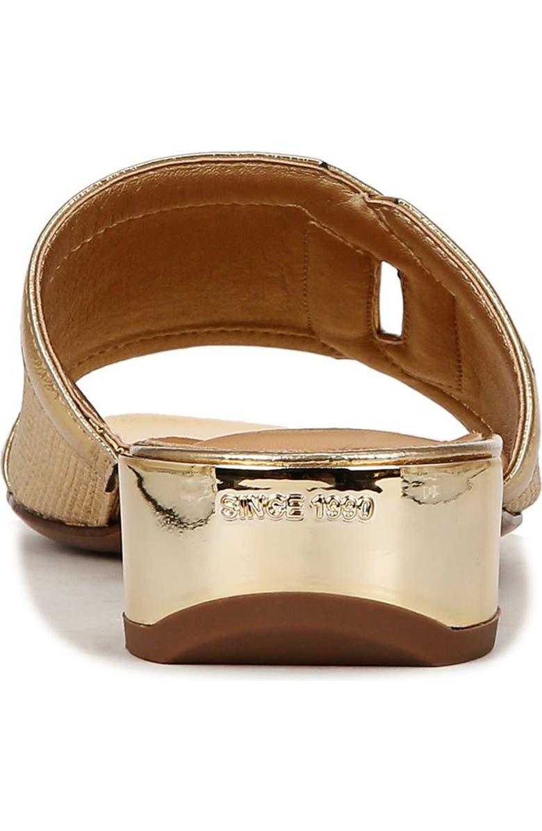 Franco Sarto Margot Slide Sandal, Alternate, color, Gold