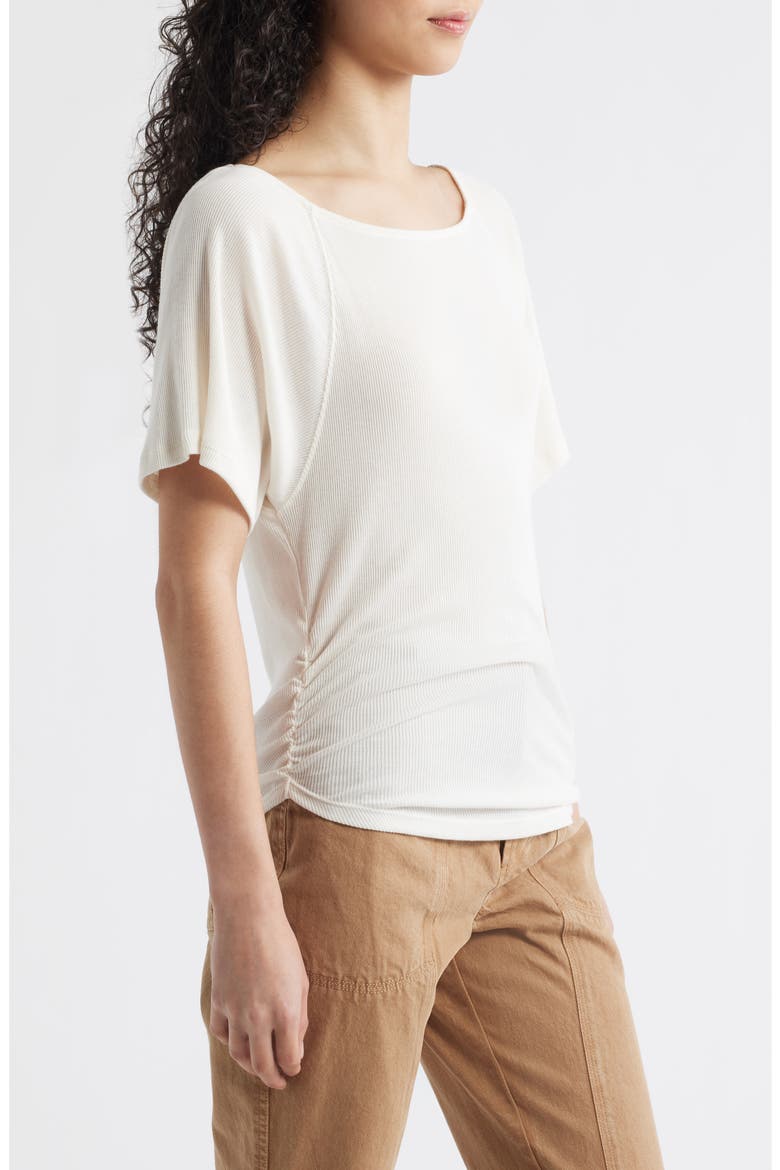 Lucy Off-the-Shoulder T-Shirt, Alternate, color, SUGAR SWIZZLE