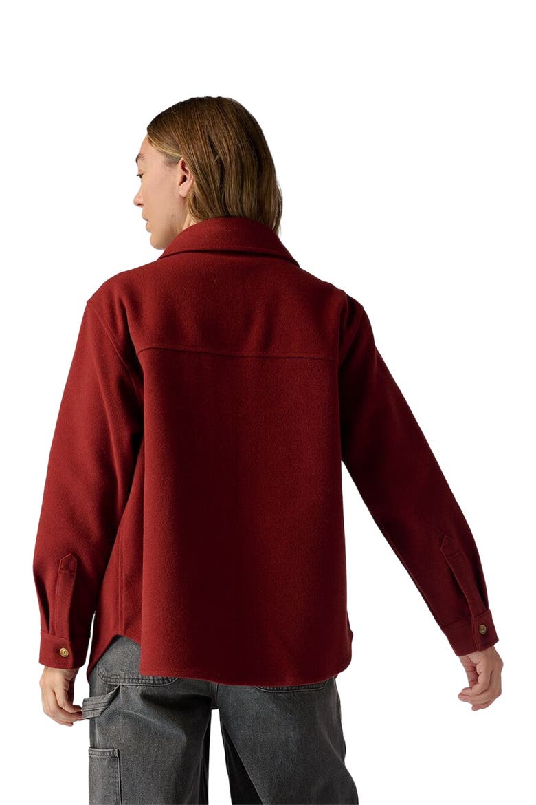 Shirt Jacket - Women's, Alternate, color, Fired Brick