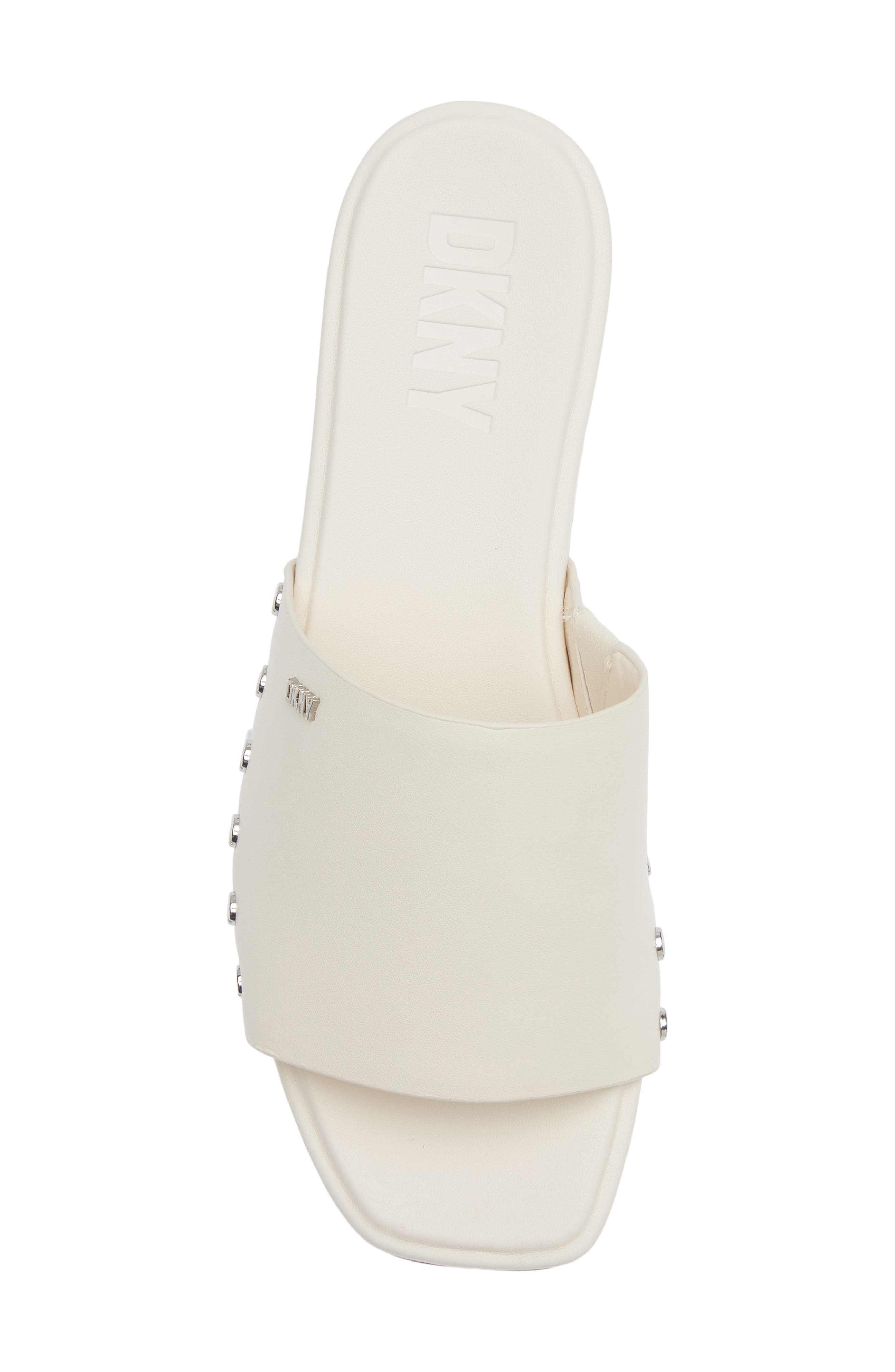 Alvy Platform Slide Sandal, Alternate, color, EGG NOG