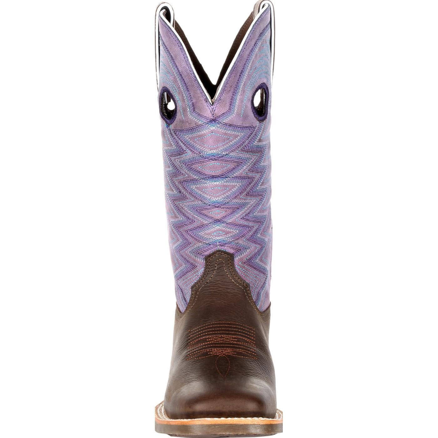 DURANGO women's amethyst western boot, Alternate, color, 