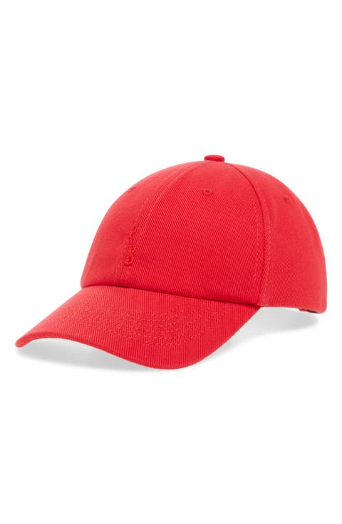 Hand Embroidered Cotton Twill Baseball Cap