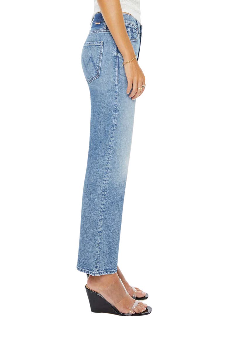 The Kick It High Waist Straight Leg Jeans, Alternate, color, BIRDS GONE WILD