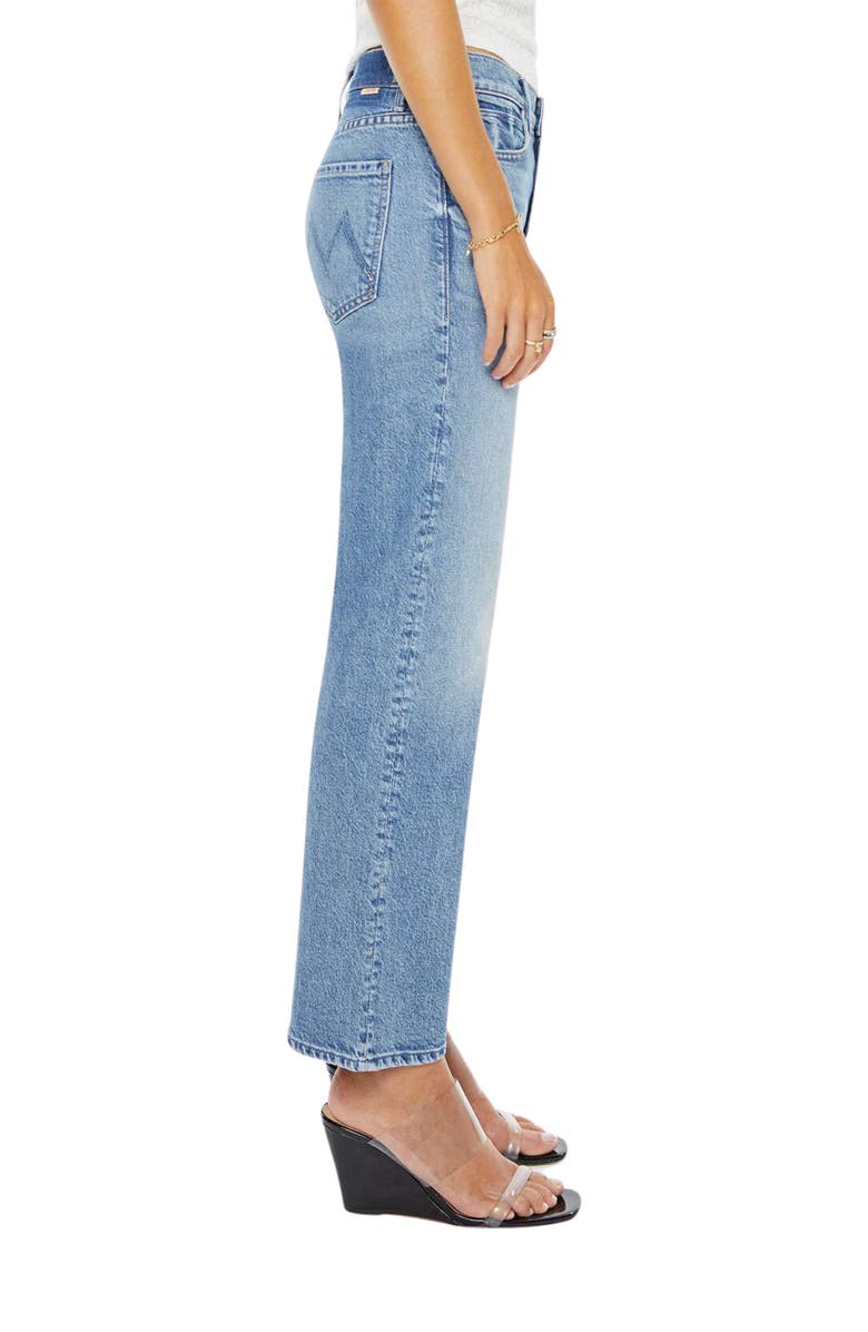 MOTHER The Kick It High Waist Straight Leg Jeans, Alternate, color, Birds Gone Wild