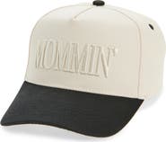 KenzKustomz Mommin' Canvas Snapback Baseball Cap