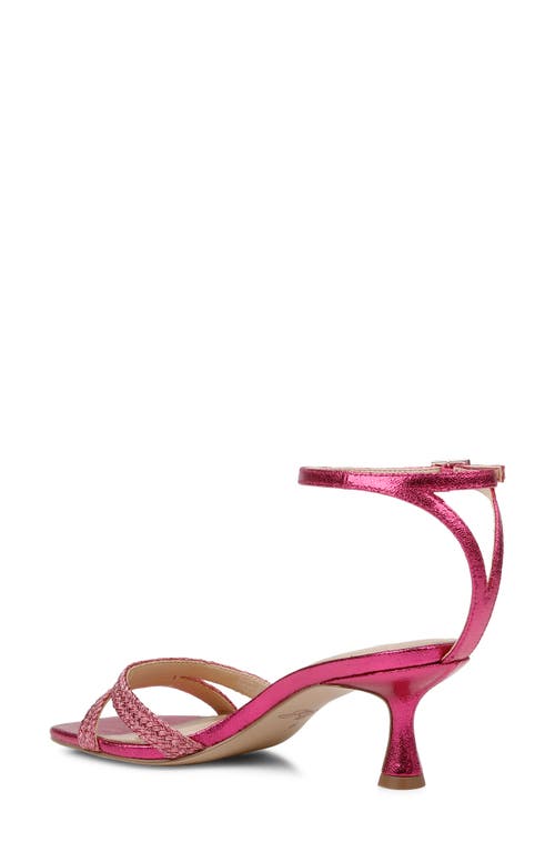 Jewel Badgley Mischka Hayzel Ankle Strap Sandal In Pink