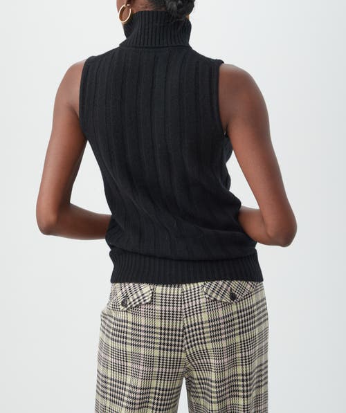 Trina Turk Onassis Knit Top In Black