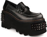 ZIGI Yaris Studded Platform Wedge Loafer