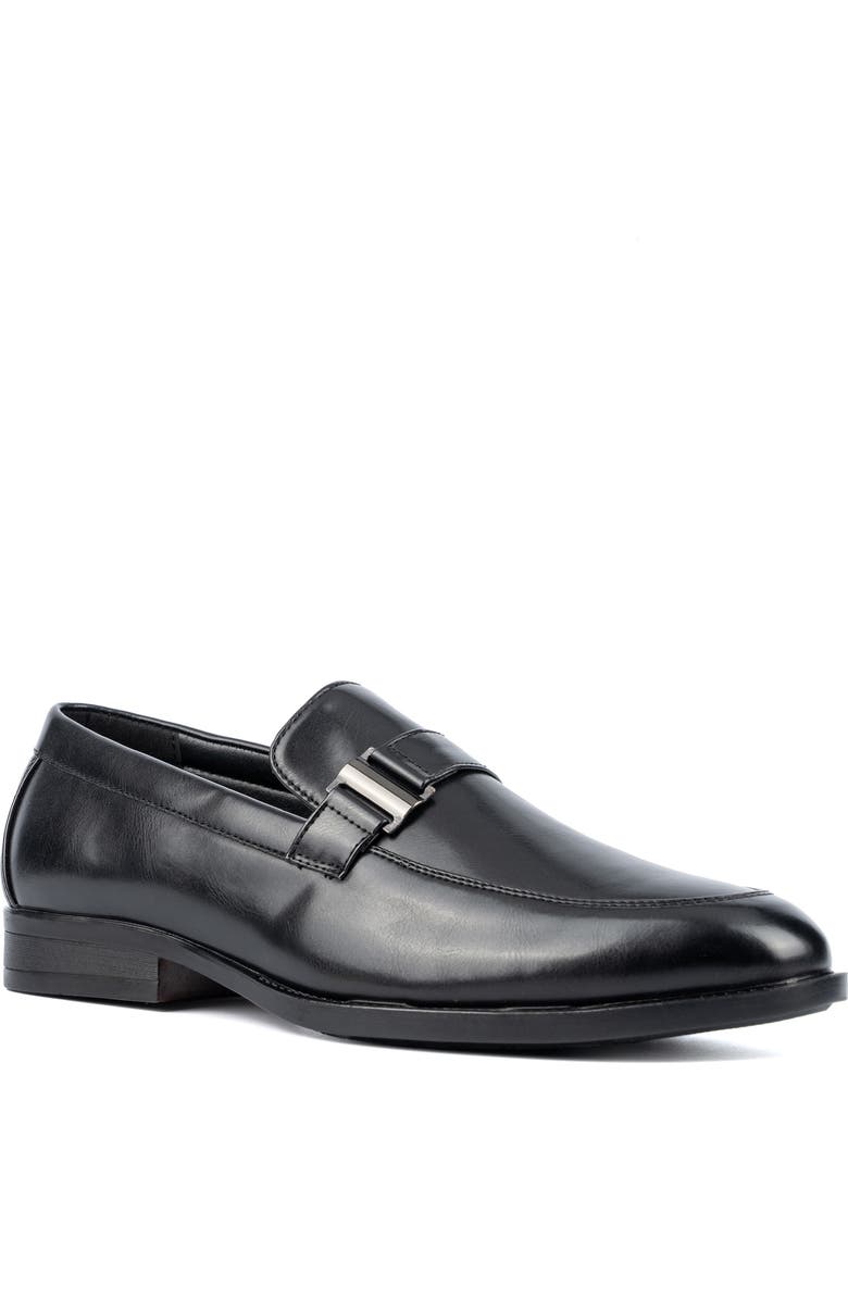 XRAY Blaze Faux Leather Loafer, Main, color, Black