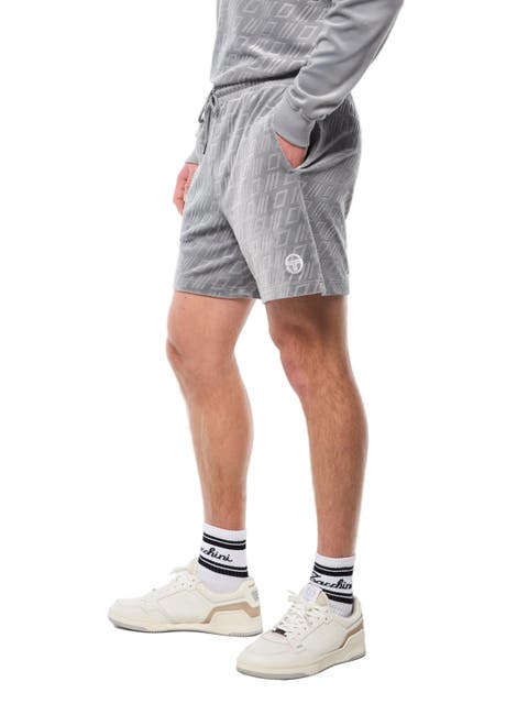 Bandiera Debossed Velour Short