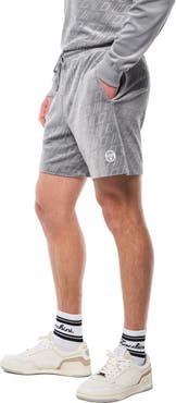 Sergio Tacchini Bandiera Debossed Velour Short