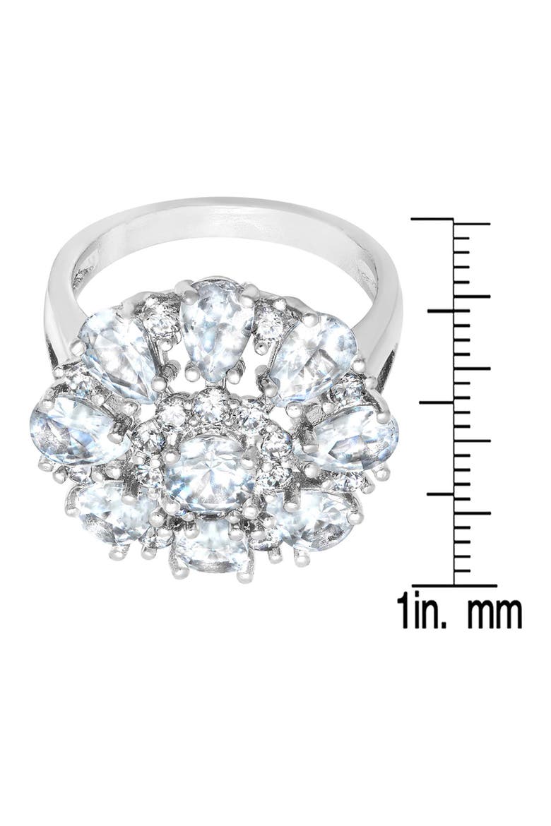 Simulated Diamond Ring, Alternate, color, SILVER