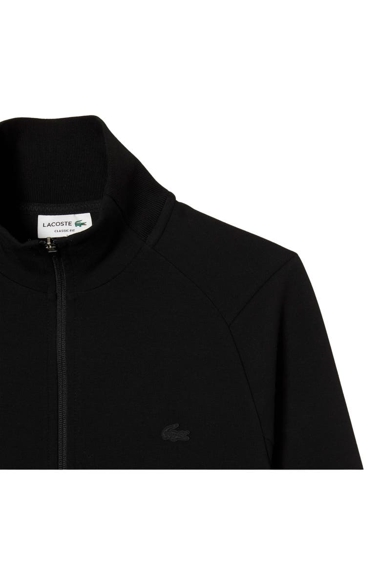 Lacoste Zip-Up Jacket, Alternate, color, 031 Noir