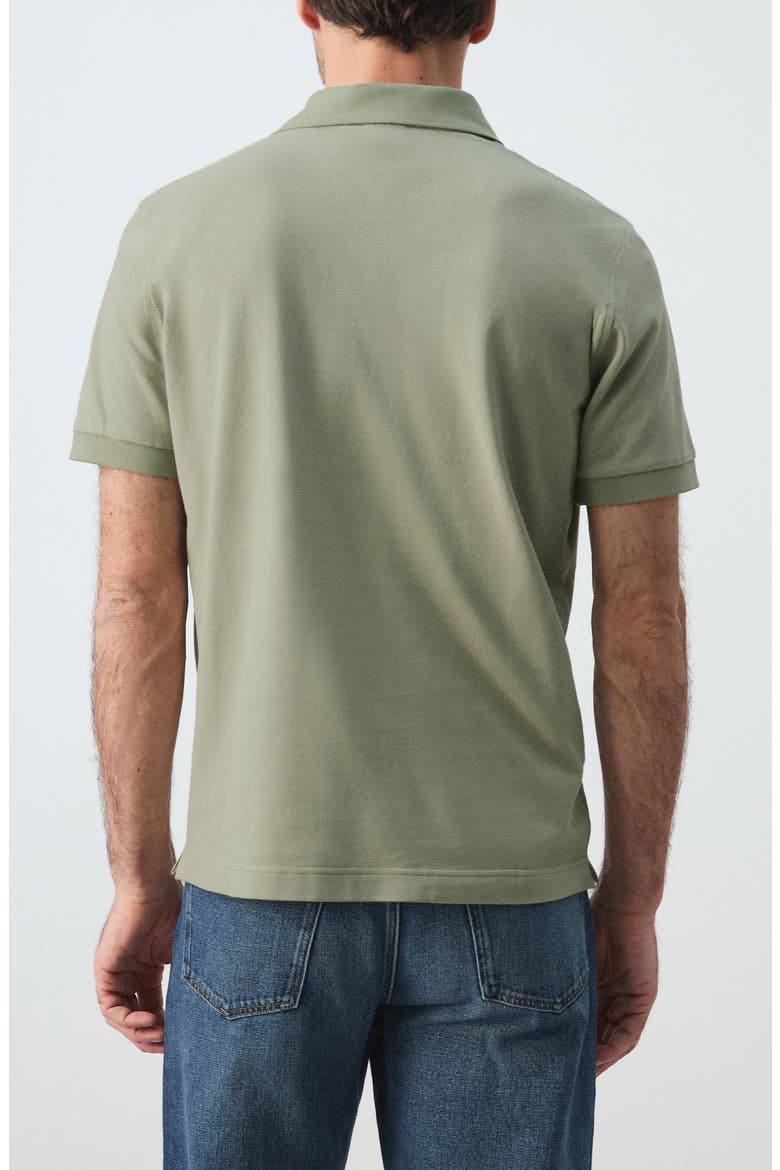 Regular Fit Cotton Piqué Polo, Alternate, color, MINT GREEN