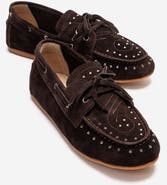 Forever & Always Shoes Cuesta Leather Lace Up Loafer