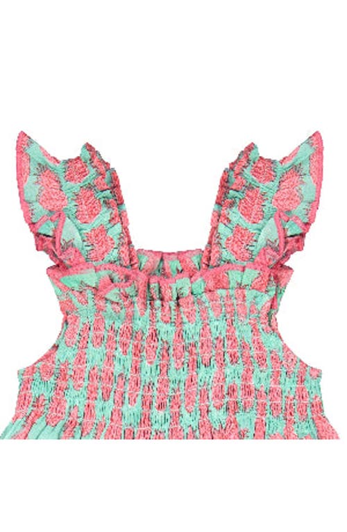 Mer St. Barth Leila Baby Romper In Multi