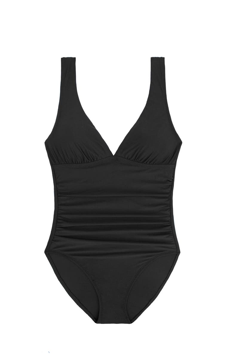 HELEN JON Olivia One-Piece, Alternate, color, Black