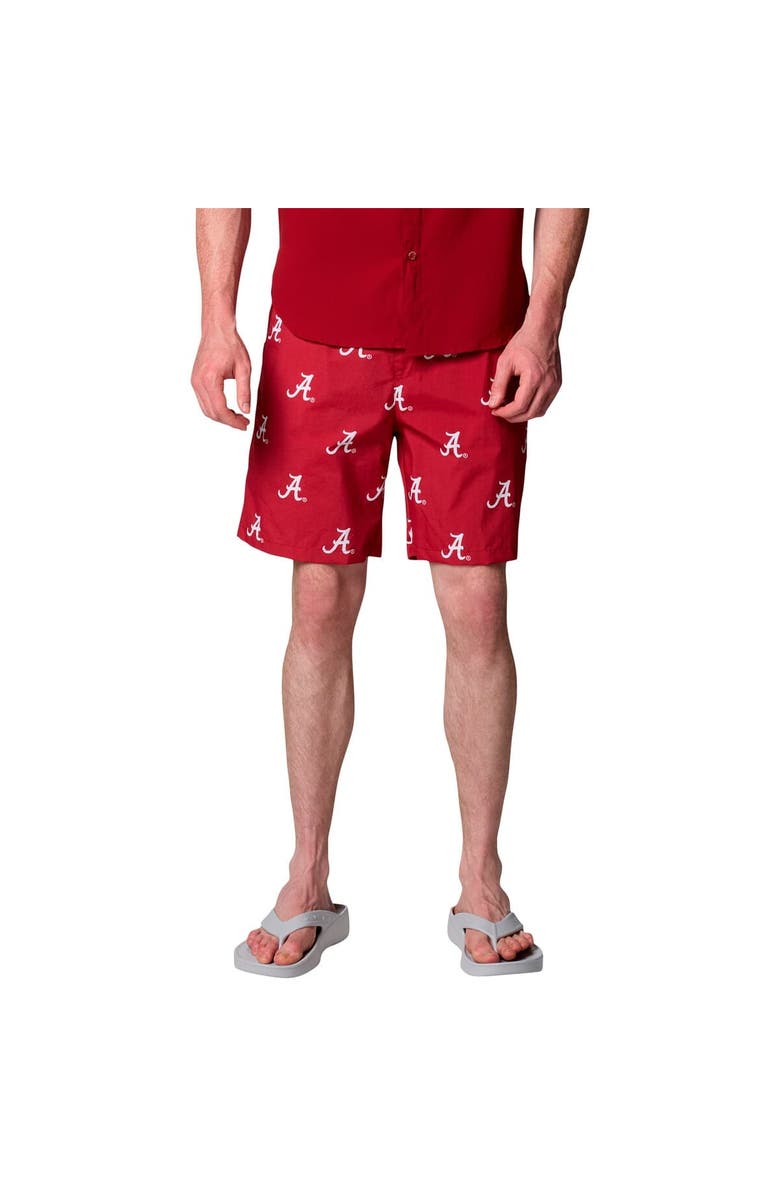 Columbia Men's Columbia Crimson Alabama Crimson Tide Big & Tall Backcast Shorts, Alternate, color, Crimson