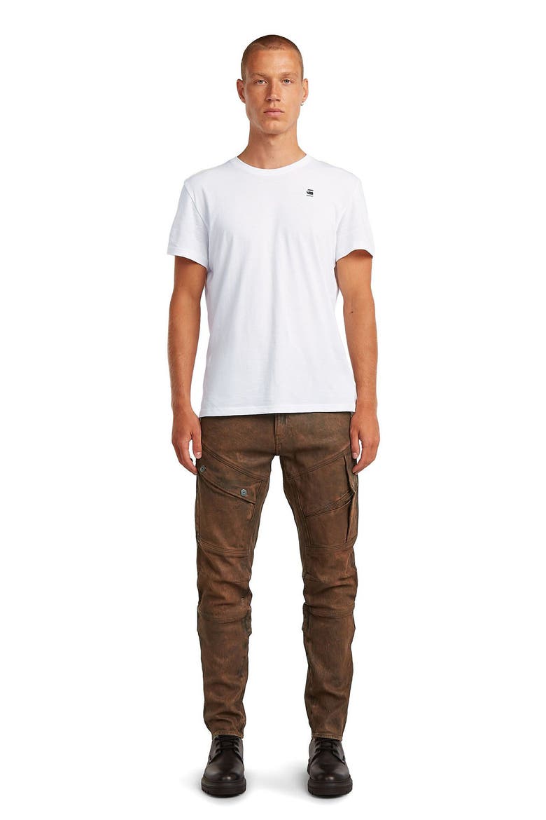 Airblaze 3D Skinny Jeans, Alternate, color, FADED COGNAC SKIN