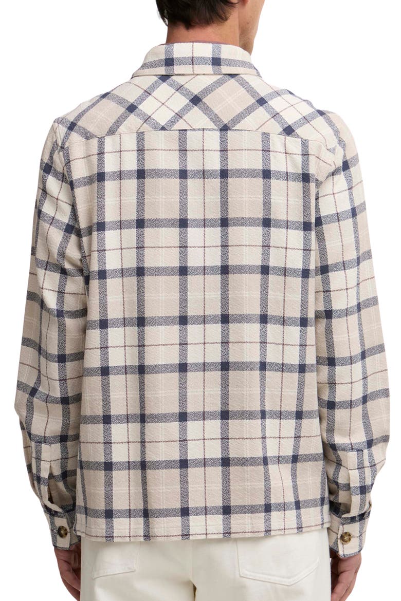 Vennel Texture Tartan Overshirt, Alternate, color, OBAN MIST TARTAN